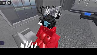 Demon fucks succubus slut on the couch. She bends over for hardcore doggystyle and creampie.