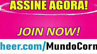 Ela Sente Pau Grande Na Buceta Apertada Em Doggy Blowjob