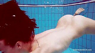 Blue Bikini Tight Pussy Martina Underwater