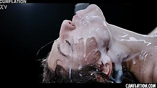 Horny Fanta Sie begs Steve for more cum to fill her up