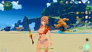 Hexi wang mods genshin impact nude jean character