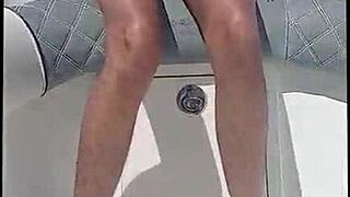 look at that hairy beaver dancing in a bikini on the boat tour