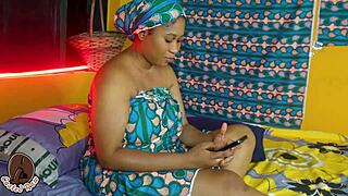 the horny milf housewife craved a big black cock