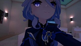 Yukoshvr - Kafka and Furina Swap Turns on Goth Boy in Wild Scene