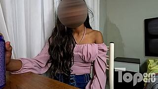 casting 016 - sandra, venezuelan beauty, needs cash for stylist courses