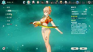 Hexi wang mods genshin impact nude jean character