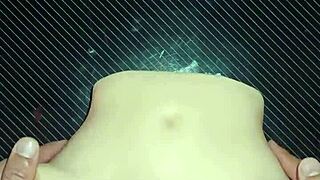 Candy enjoys double penetration for double satisfaction