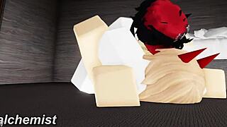 Fucking a random whore in roblox