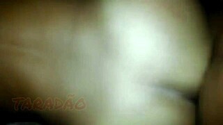 Hurting Ass with Force in Latina Blonde Creampie!