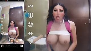 Futanari trap tests large filters with big tits