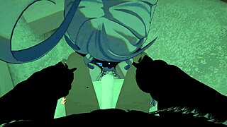 Yukoshvr - Kafka and Furina Swap Turns on Goth Boy in Wild Scene