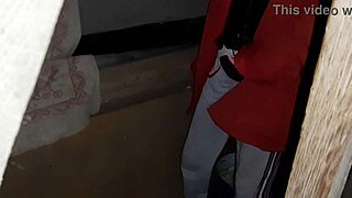 I caught my step-aunt masturbating. Watched until she orgasmed.