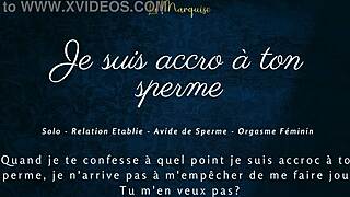 Je suis accro à ton sperme - french audio joi cumhungry