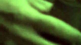 Rough outdoor foursome with brunette