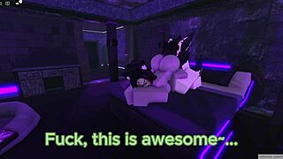Roblox girl gets intensely fucked by her friend