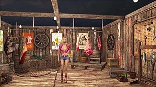 fallout 4 slutty and tease fashion for cute brunette teen