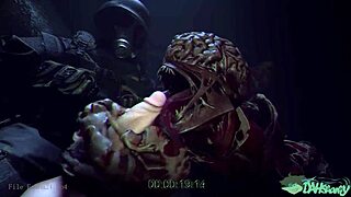 Resident evil slippy striptease and dancing