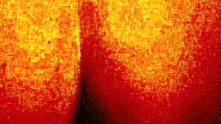 A chubby Mexican woman enjoys a quiet stay in the motel room