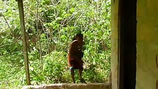 I met my local boyfriend and fucked him in an uncompleted building.