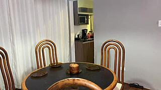 man, that christmas dinner turned into a wild orgy with friends in the kitchen