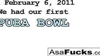 Asa Akira’s Intense Anal Fisting and Fucking with Sticky Creampie