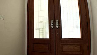 mika sparx bends over as the cum-drenched girl next door in this interracial deepthroat scene.