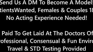 Dr. tampa performs the procedure on aria nicole, spreading her ass in latex.