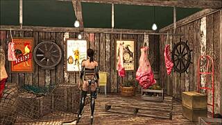 fallout 4 slutty and tease fashion for cute brunette teen