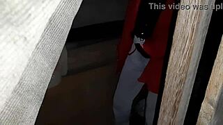 I caught my step-aunt masturbating. Watched until she orgasmed.