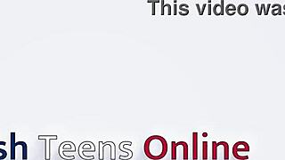 Wow, Teen Student Plugs Her Ass!