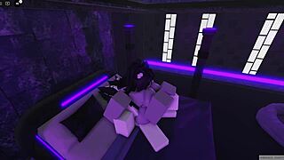 Roblox girl gets intensely fucked by her friend