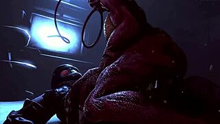 Resident evil slippy striptease and dancing