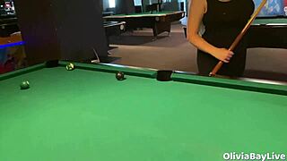 Pool Game Turns into Public Toilet Encounter