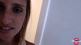 minha esposa saiu e eu coloquei a melhor amiga dela uma ruiva peituda para mamar até leitar na boca da vadia será que ela vai contar?