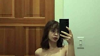 I wanna watch that cute teen strip her clothes close up