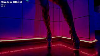 Wow, huge tits teasing in sensual seduction!