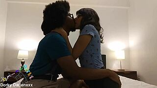 Cute Latina Takes Big Black Cock Hard!