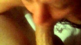 My Girlfriend's Wet Cock Sucking and Blowjob Session