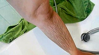 Hairy Mature Woman Masturbates To Intense Orgasm