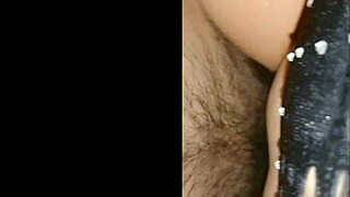 My wife sexy lingerie cum inside