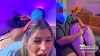 Snow Bunny Pawg Eats Cock After Hard Ass Spanking