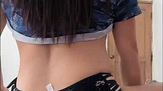 Latina Shows Off for Stepdad Fuck