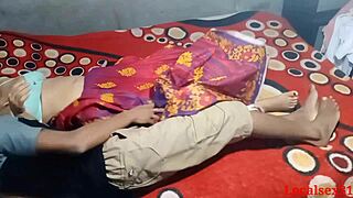 Red Saree Indian Bengali Wife Fucked Hard in Official Video