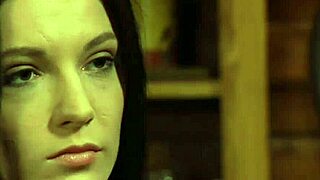 Busty Lesbian Slave Masturbates with Madame in Bondage