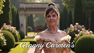 hey granny catwoman, lick me good