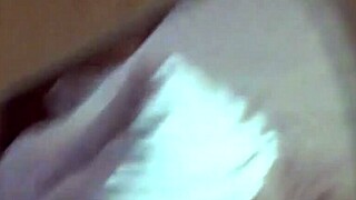 Japanese Mature with Big F-Cup Masturbates Solo