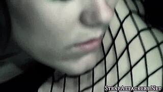 hey, wanna see blindfolded lesbians finger in a hot threesome?