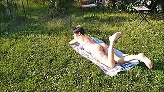 i got knocked up by neighbor in garden hardcore style