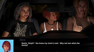 lets play the favorite part with redhead tits in group action