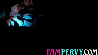 Stepbro waking up taboo fucking teen stepsister sophia sterling